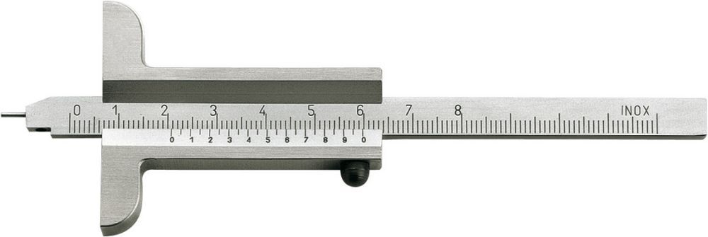 FORUM Tiefenmessschieber m.Stift 80mm Produktbild FORUM Tiefenmessschieber m.Stift 80mm
