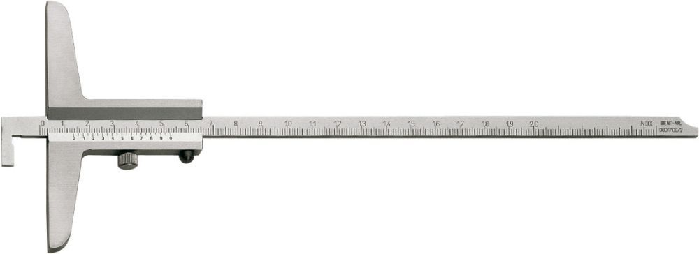 FORUM Tiefenmessschieber abges. 300mm Produktbild FORUM Tiefenmessschieber abges. 300mm
