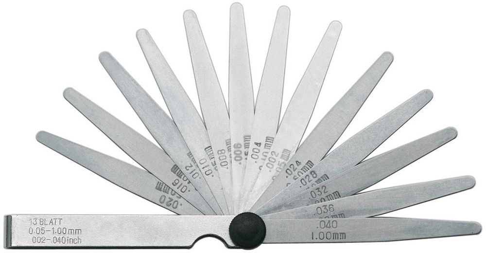 FORUM Präz.-Fühlerlehre 20Bl. 0,05-1,0mm Stahl Produktbild FORUM Präz.-Fühlerlehre 20Bl. 0,05-1,0mm Stahl