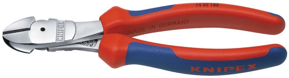 Knipex Kraft Seitenschneider verc. 160mm m.M.K.Griff Produktbild Knipex Kraft Seitenschneider verc. 160mm m.M.K.Griff