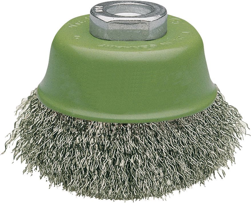 FORUM Topfbürste rostf. M14 60mm gewellt Produktbild FORUM Topfbürste rostf. M14 60mm gewellt