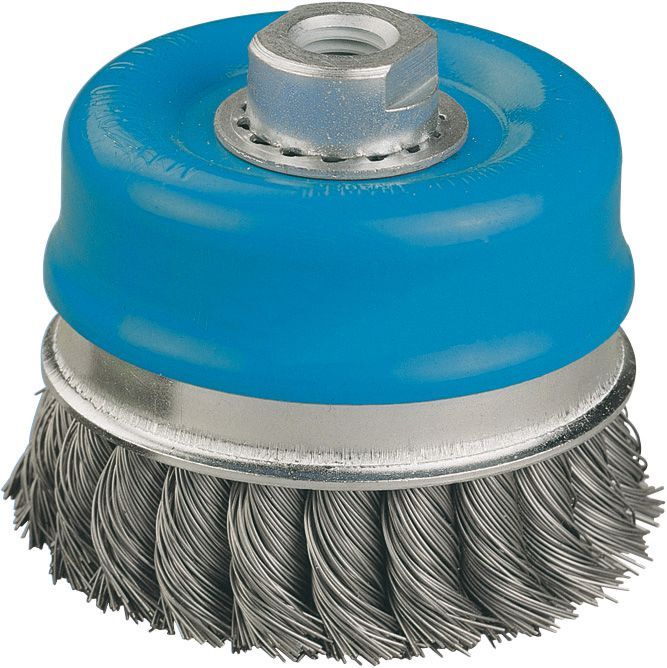 FORUM Topfbürste Stahld. M14 100x0,80mm gezopft Produktbild FORUM Topfbürste Stahld. M14 100x0,80mm gezopft