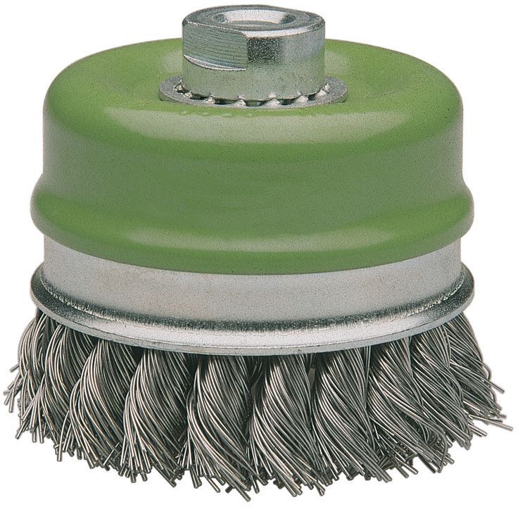 FORUM Topfbürste rostf. M14 80x0,50mm gezopft FORUM Topfbürste rostf. M14 80x0,50mm gezopft