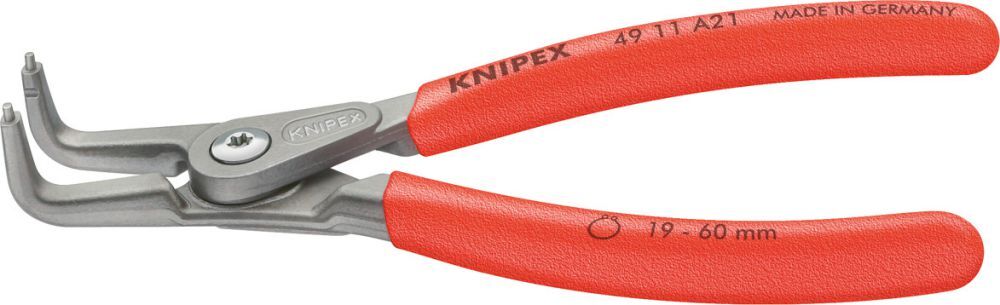 Knipex Sicherungsringzange geb. A41 mit Feder i. Produktbild Knipex Sicherungsringzange geb. A41 mit Feder i.
