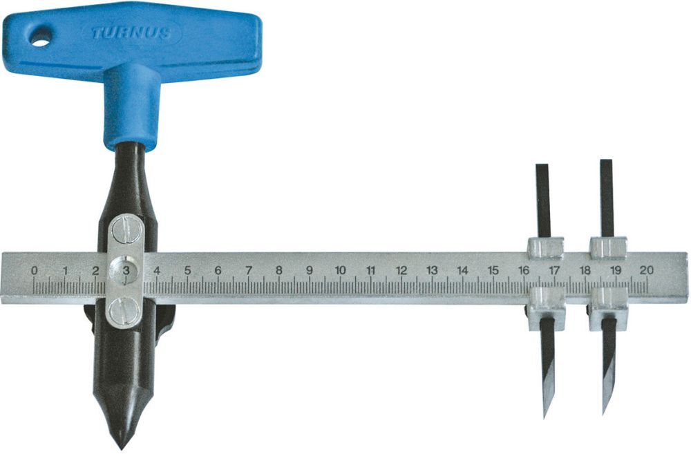 Turnus Scheibenschneider 400mm mit 2 Messer Produktbild Turnus Scheibenschneider 400mm mit 2 Messer