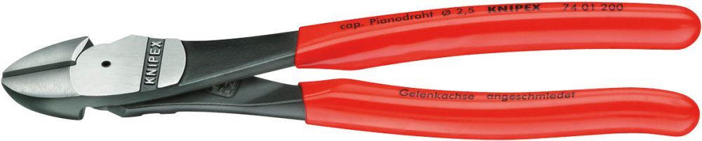 Knipex Kraft Seitenschneider pol. 250mm Nr.7401 Produktbild Knipex Kraft Seitenschneider pol. 250mm Nr.7401
