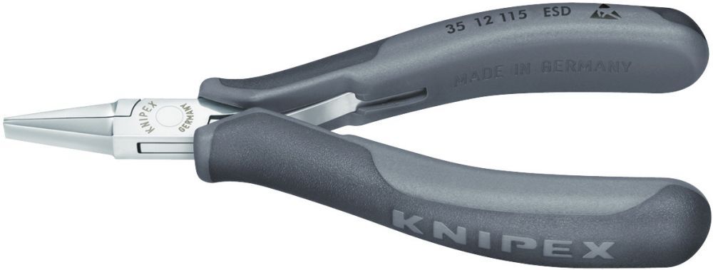 Knipex Elektronische Greifzangen ESD 115mm fl.br.Backen Produktbild Knipex Elektronische Greifzangen ESD 115mm fl.br.Backen