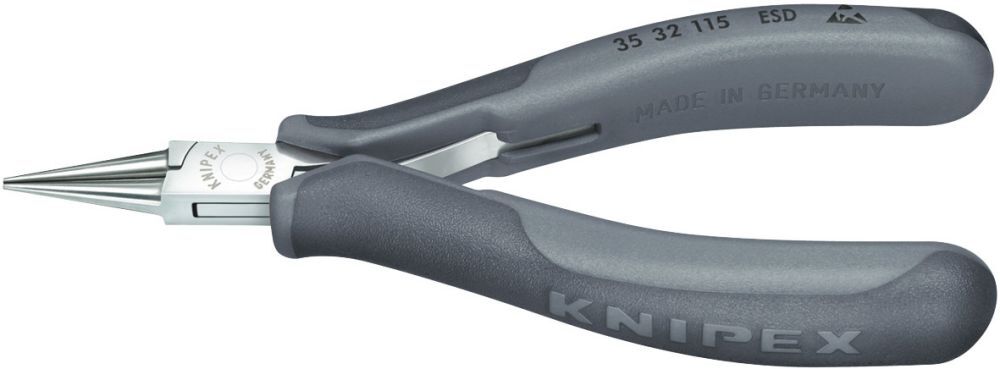 Knipex Elektronik Greifzange ESD 115mm ru.sp.Backen Produktbild Knipex Elektronik Greifzange ESD 115mm ru.sp.Backen