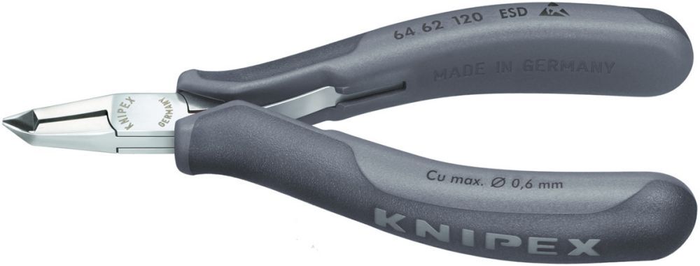 Knipex Elektronik Vornschrägschneider ESD120mm Minischneide Produktbild Knipex Elektronik Vornschrägschneider ESD120mm Minischneide