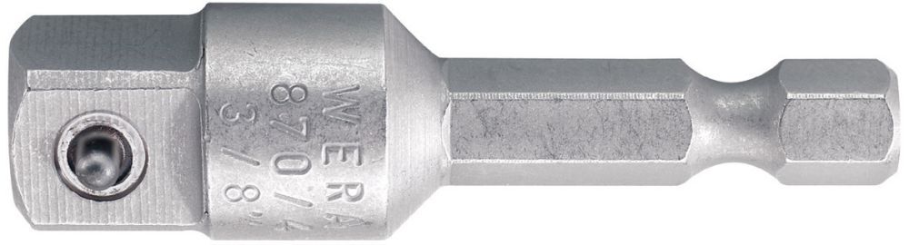 Wera Steckschl.-Adapter 1/4" f. 3/8" Eins. 50mm Produktbild Wera Steckschl.-Adapter 1/4" f. 3/8" Eins. 50mm