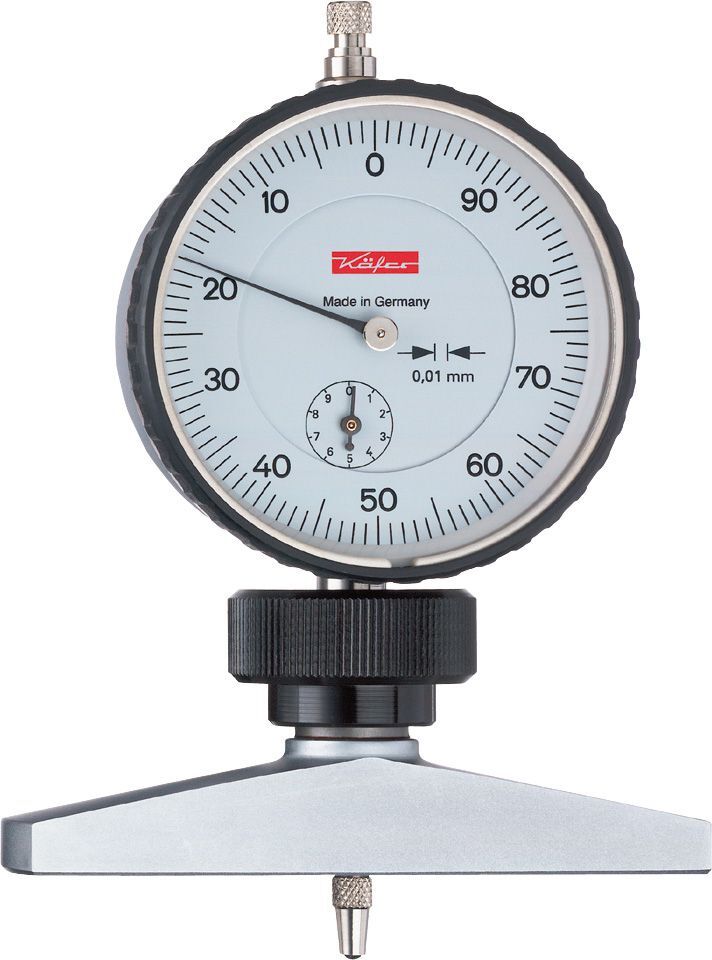 Käfer Tiefenmessgerät Messbereich 10 mm Produktbild Käfer Tiefenmessgerät Messbereich 10 mm