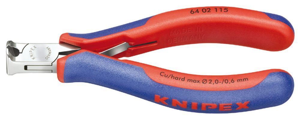 Knipex Elektronik Vornschneider 115mm mit Facette Knipex Elektronik Vornschneider 115mm mit Facette