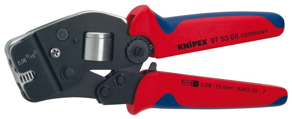 Knipex Crimpzange selbsteinst. 0,08-10qmm Produktbild Knipex Crimpzange selbsteinst. 0,08-10qmm