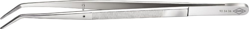 Knipex Präzisions Pinzette vernickelt155mm spitz geb. Produktbild Knipex Präzisions Pinzette vernickelt155mm spitz geb.