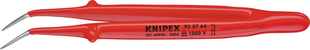 Knipex Präzisions Pinzette geb. 150mm VDE Produktbild Knipex Präzisions Pinzette geb. 150mm VDE