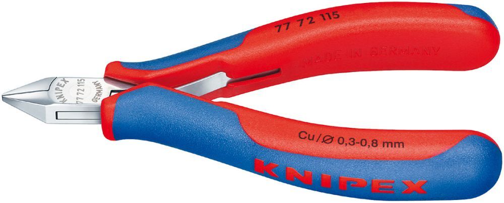 Knipex Elektronik Seitenschneider 115mm Form 7 Produktbild Knipex Elektronik Seitenschneider 115mm Form 7