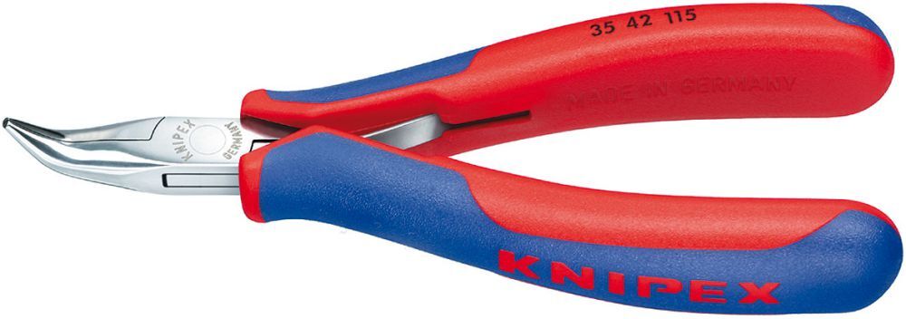 Knipex Elektronik-Greifzange 115mm fl.ru.geb.B. Produktbild Knipex Elektronik-Greifzange 115mm fl.ru.geb.B.