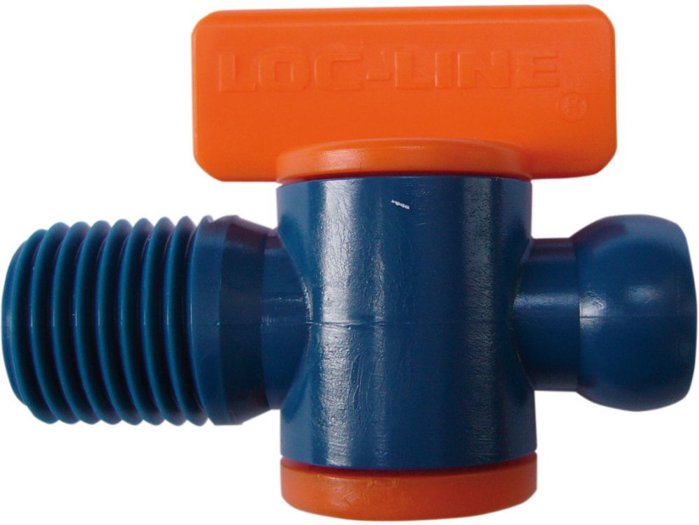 Loc-Line Kühlmittel Leitungssystem Abste Loc-Line Kühlmittel Leitungssystem Abstellhahn 1/4" NPT AG. 2-tlg. IBT