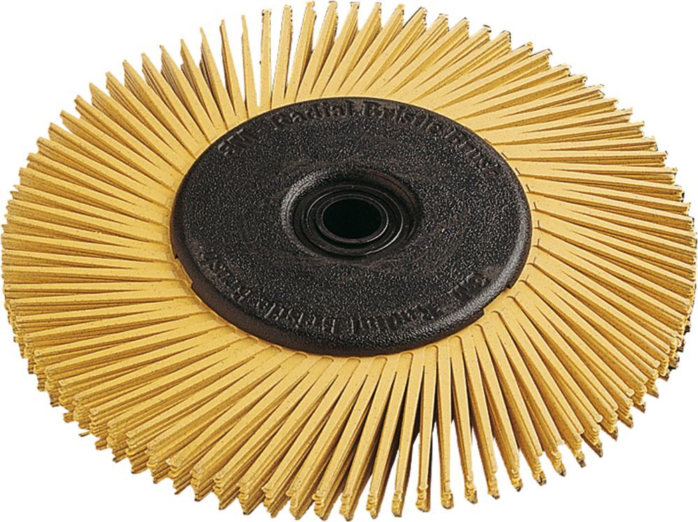 3M Radial Bristle Brush 150x12mm P120weiß TypA 3M Radial Bristle Brush 150x12mm P120weiß TypA