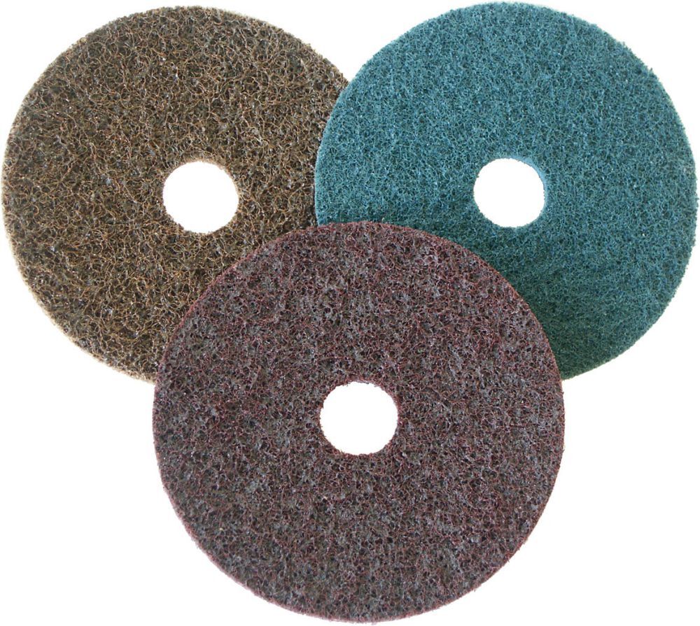 3M Klett-Vliesschleifscheibe SC-DH 115mm med Zent. Produktbild 3M Klett-Vliesschleifscheibe SC-DH 115mm med Zent.