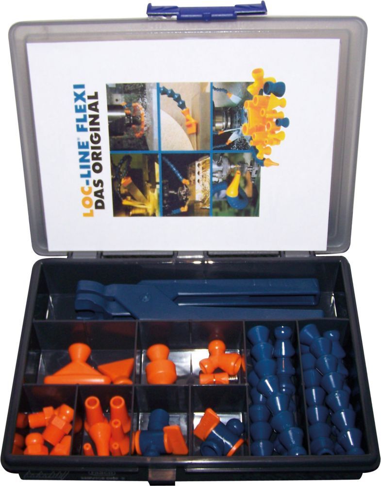 Loc-Line Kühlmittel-Schlauch-Satz 1/4" 27-tlg.Flexi-Box IBT Loc-Line Kühlmittel-Schlauch-Satz 1/4" 27-tlg.Flexi-Box IBT