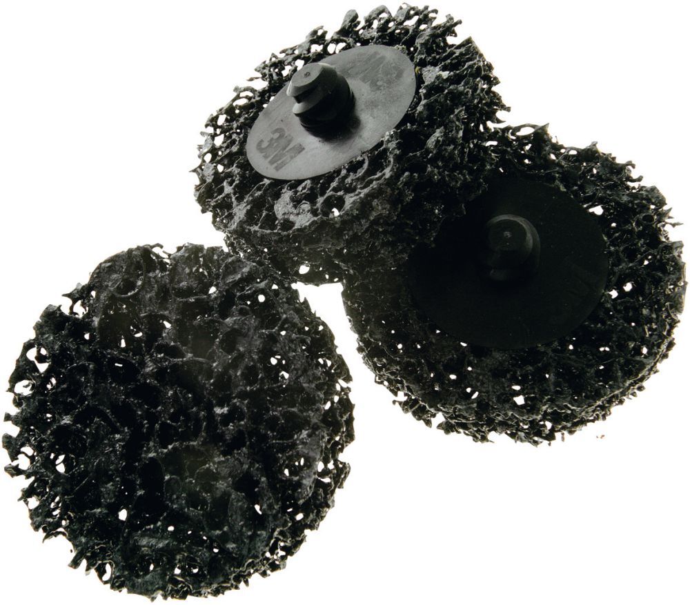 3M Grobreinigungsscheibe ROLOC50,8mm S xcs schwarz Produktbild 3M Grobreinigungsscheibe ROLOC50,8mm S xcs schwarz