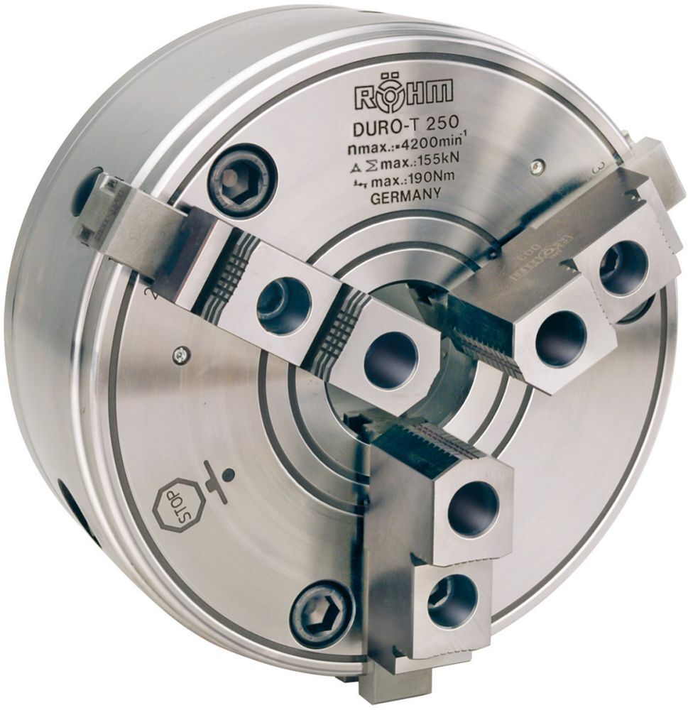 Röhm Keilstangen-Drehfutter DURO T Gr. 160mm KK 5 Produktbild Röhm Keilstangen-Drehfutter DURO T Gr. 160mm KK 5