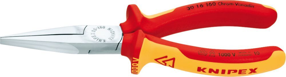 Knipex Langbeckzange Form 1 160mm VDE Produktbild Knipex Langbeckzange Form 1 160mm VDE