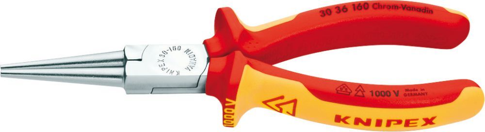 Knipex Langbeckzange Form 3 160mm VDE Produktbild Knipex Langbeckzange Form 3 160mm VDE