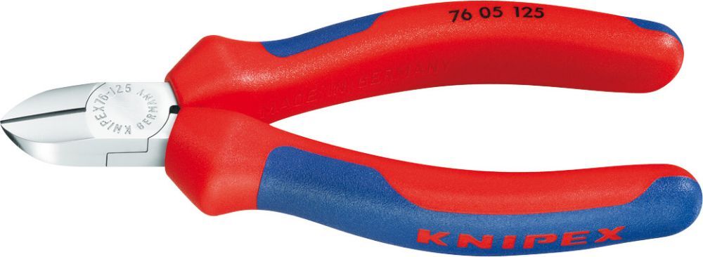 Knipex Elektromechaniker Seitenschneider 125mm chrom. isol. Produktbild Knipex Elektromechaniker Seitenschneider 125mm chrom. isol.