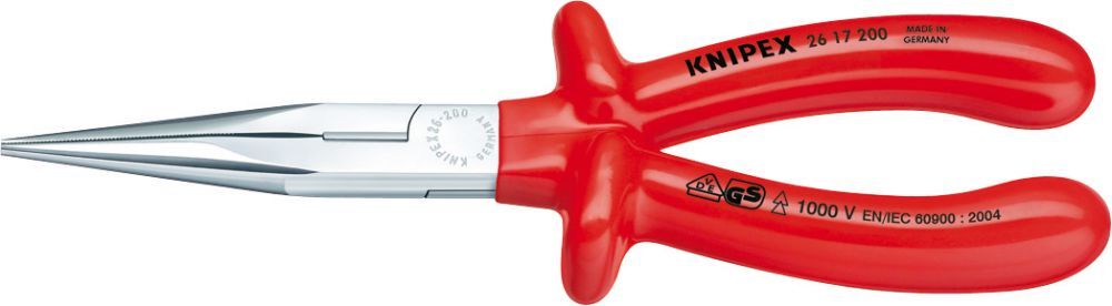 Knipex Storchschnabelzange VDE 200mm Nr.2617 Produktbild Knipex Storchschnabelzange VDE 200mm Nr.2617