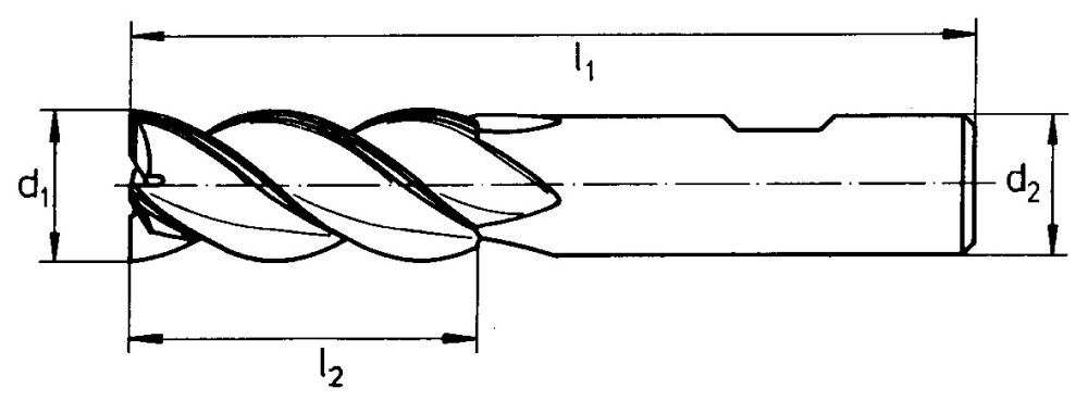 FORUM Schaftfräser WN VHM 10,0mm E.L.HB Z 3 Produktbild FORUM Schaftfräser WN VHM 10,0mm E.L.HB Z 3 bild 2