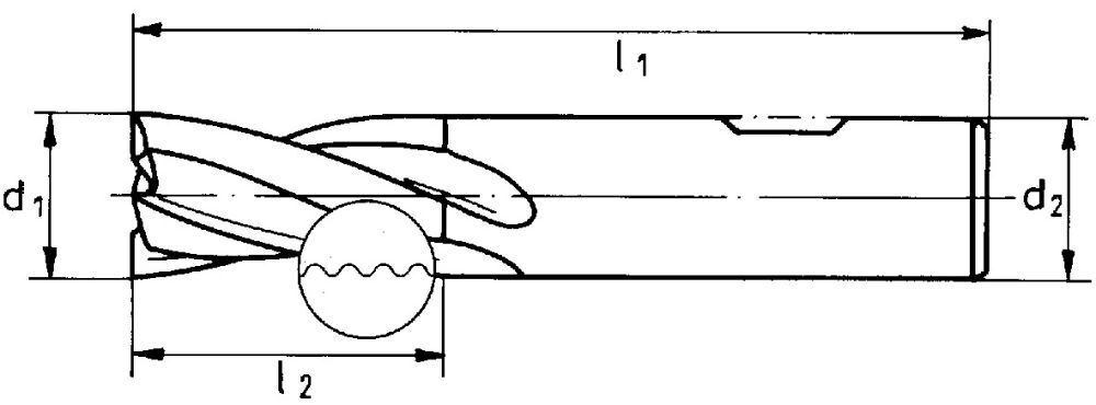 FORUM Schruppfräser 6527L VHMTiAlN 20,00mm HR Z 4 FORUM Schruppfräser 6527L VHMTiAlN 20,00mm HR Z 4