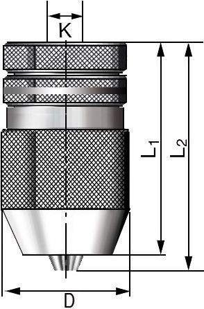 Albrecht Schnellspann Bohrfutter NCBF3-16 mm B18 Produktbild Albrecht Schnellspann Bohrfutter NCBF3-16 mm B18 bild 2