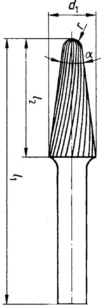 Pferd Frässtift HSS L 1630 3 6mm 16x30 mm Produktbild Pferd Frässtift HSS L 1630 3 6mm 16x30 mm bild 3