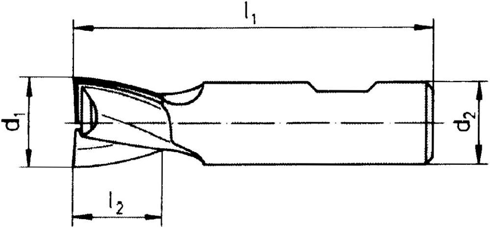 FORUM SL-Schaftfräser WN E.L. VHM 4mm TiAlN Z 2 Produktbild FORUM SL-Schaftfräser WN E.L. VHM 4mm TiAlN Z 2 bild 2
