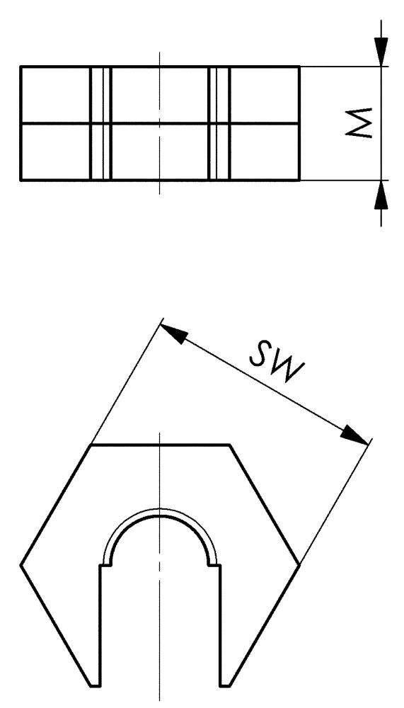 Schnellspannmutter o. Bund 6332S-M12 AMF Produktbild Schnellspannmutter o. Bund 6332S-M12 AMF bild 2