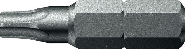 Wera Bit 1/4" DIN3126 C6,3 T10x25mm zähh. Produktbild Wera Bit 1/4" DIN3126 C6,3 T10x25mm zähh.
