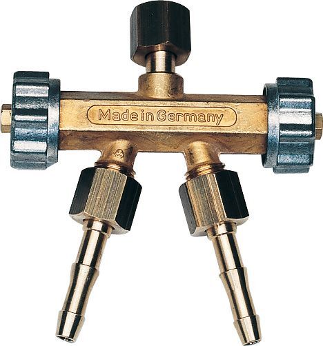 Doppelabzweigventil O2 G1/4R Produktbild Doppelabzweigventil O2 G1/4R
