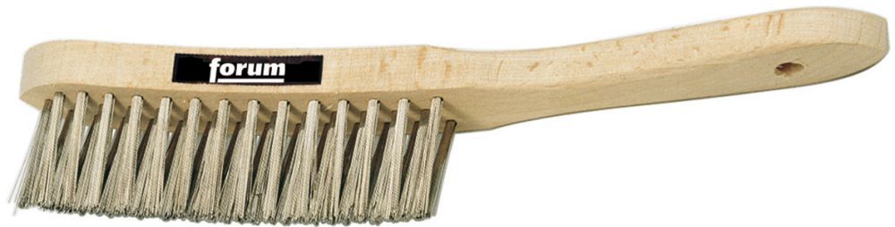 FORUM Kehlnahtbürste rostf. Rz 3 glatt Produktbild FORUM Kehlnahtbürste rostf. Rz 3 glatt