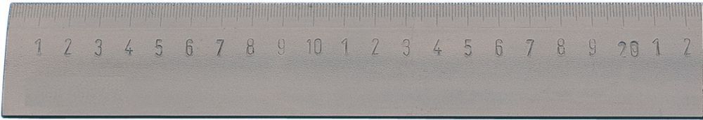 FORUM Stahllineal 500x40x 5mm Produktbild FORUM Stahllineal 500x40x 5mm