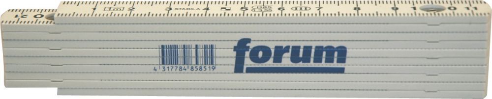 FORUM Kunstst.-Gliedermaßstab 2m Produktbild FORUM Kunstst.-Gliedermaßstab 2m