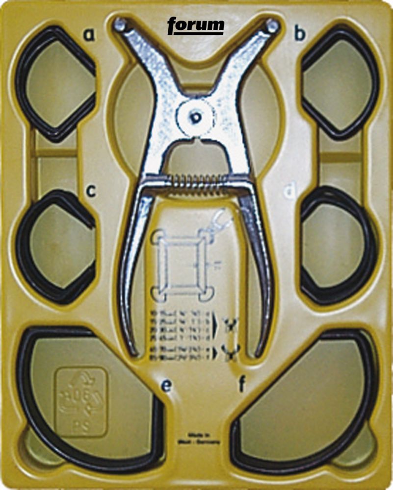 FORUM Arbeitsgarnitur in Klarsichtbox 8tlg. Produktbild FORUM Arbeitsgarnitur in Klarsichtbox 8tlg.