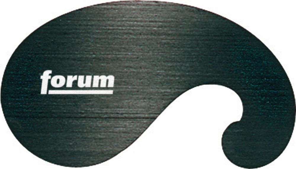 FORUM Ziehklinge Schwanenhals Stahl gehärtet Produktbild FORUM Ziehklinge Schwanenhals Stahl gehärtet