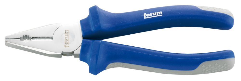 FORUM Kombizange verchromt 180mm 2-Komp.-Heft Produktbild FORUM Kombizange verchromt 180mm 2-Komp.-Heft