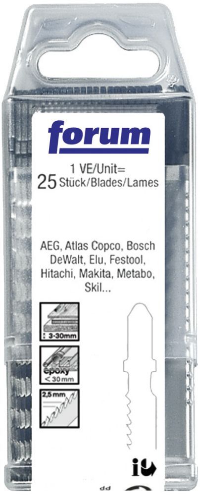 FORUM Stichsägeblattbox a 25 StT 144 D Produktbild FORUM Stichsägeblattbox a 25 StT 144 D