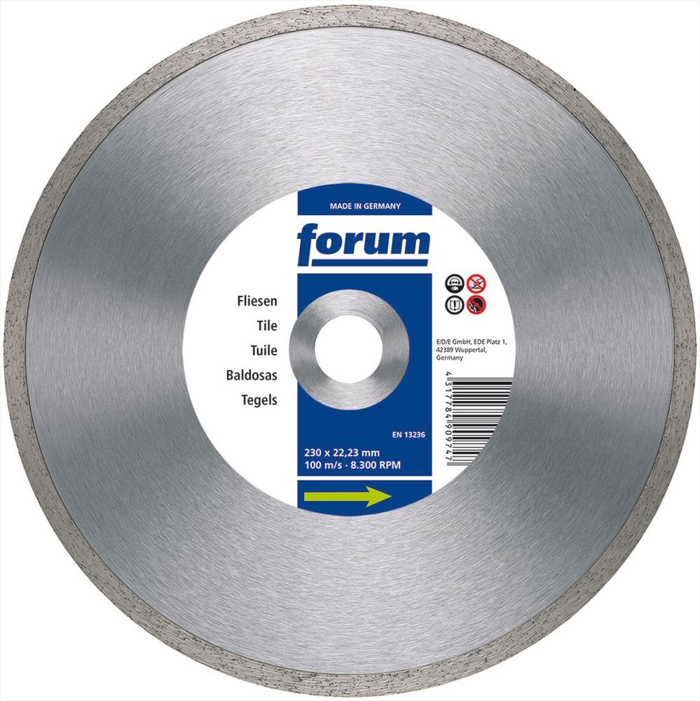 FORUM Diamant Trennscheibe Gesintert 150x25,4x2,2mm Produktbild FORUM Diamant Trennscheibe Gesintert 150x25,4x2,2mm