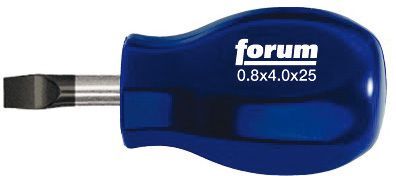 FORUM Schraubendreher 6,5x1,2x 25mm Produktbild FORUM Schraubendreher 6,5x1,2x 25mm