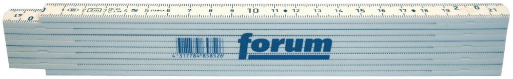 FORUM Kunstst.-Gliedermaßstab 1m Produktbild FORUM Kunstst.-Gliedermaßstab 1m