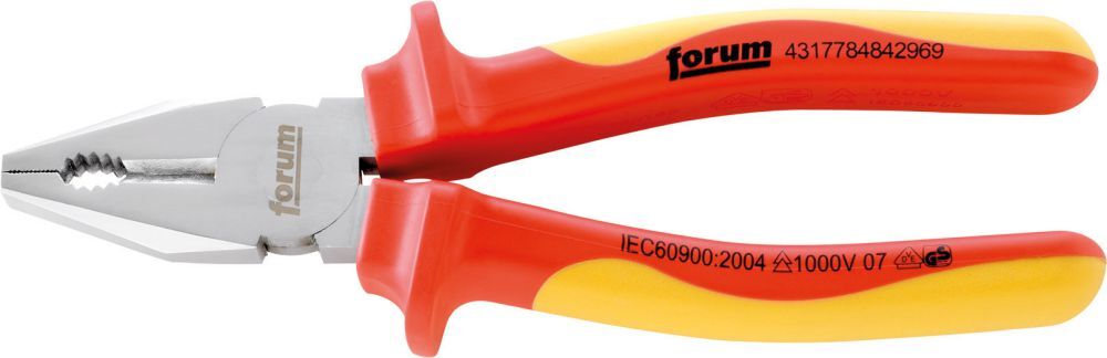 FORUM Kombizange verc. 200mm VDE Produktbild FORUM Kombizange verc. 200mm VDE